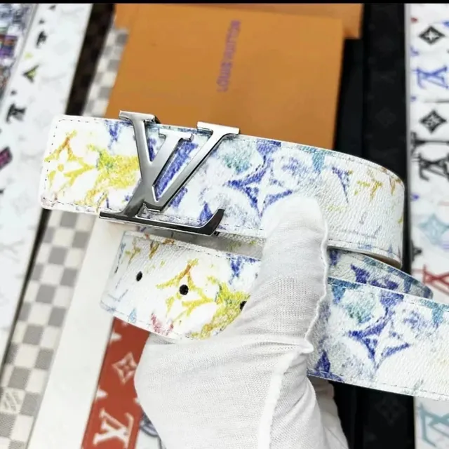 Louis Vuitton LV Belt Multicolor Monogram Print