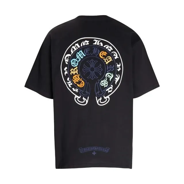 Chrome Hearts Graphic Tee Multi-Color Cross Logo