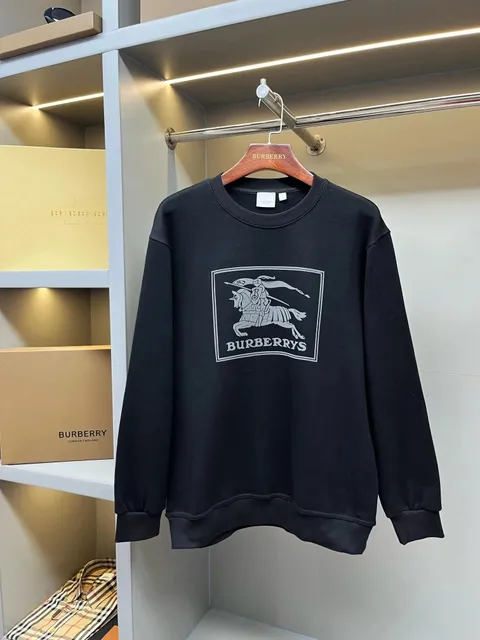 Burberry Crewneck Sweatshirt Equestrian Knight Logo