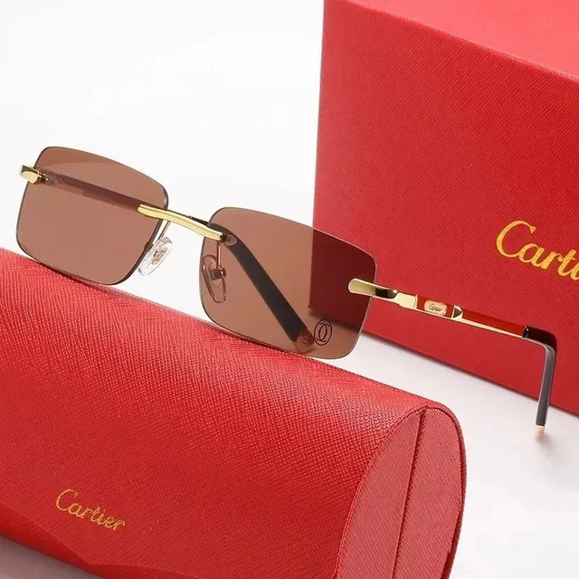 Cartier Sunglasses Rimless Square