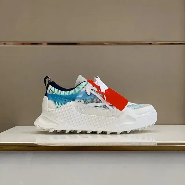 Off-White Runner White Blue Red