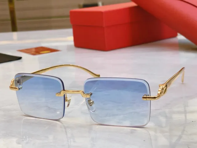 Cartier Sunglasses Rimless Square