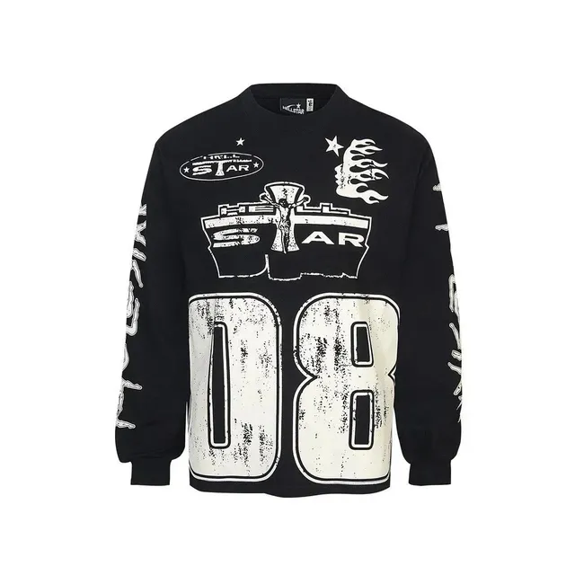 Hellstar Long Sleeve Graphic Top 08 Trophy Print