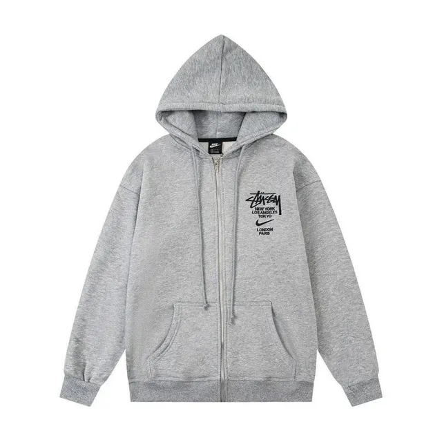 Stüssy × Nike Zip-Up Hoodie