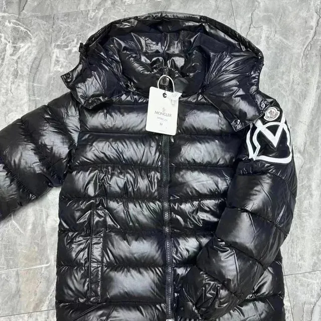 Moncler Puffer Jacket Logo Sleeve
