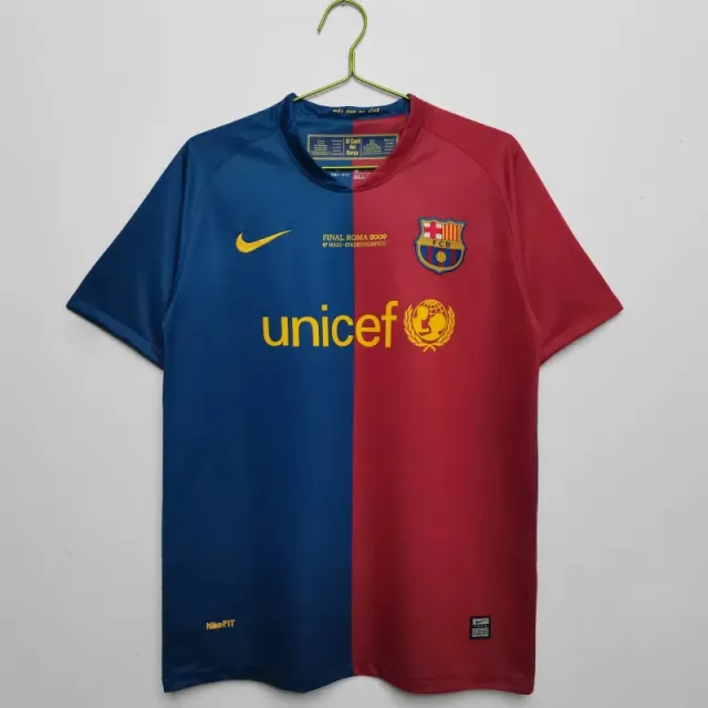 Nike FC Barcelona 2009 Champions League Final Jersey Roma 2009 Commemorative