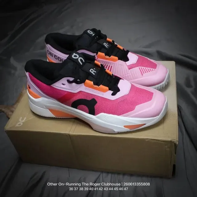 The Roger Clubhouse Pink Black Orange
