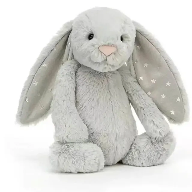 灰色星星耳朵兔子 31cm