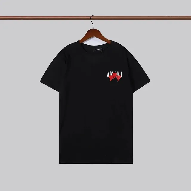 Amiri Graphic Tee Heart Logo