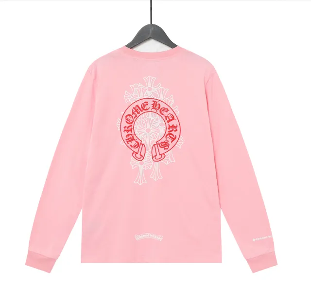 Chrome Hearts Long Sleeve Tee Cross Logo Print
