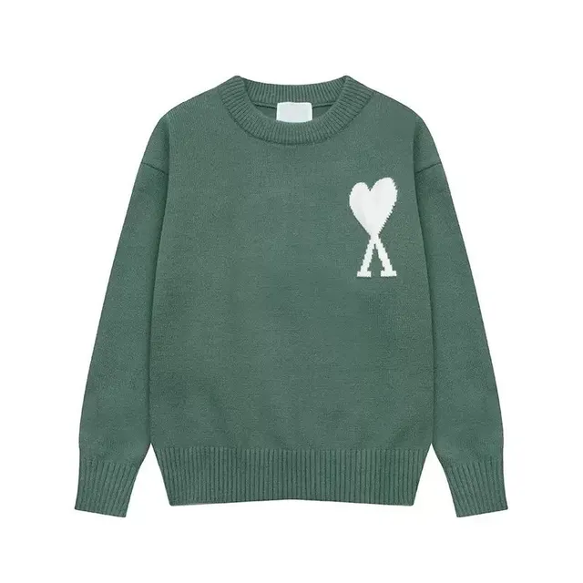 Amiri Knit Sweater Heart Logo