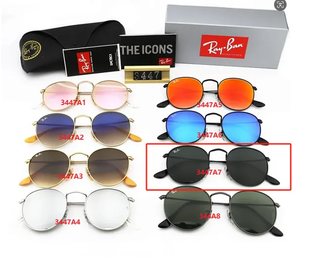 Ray-Ban Clubmaster Black Frame Green Lens
