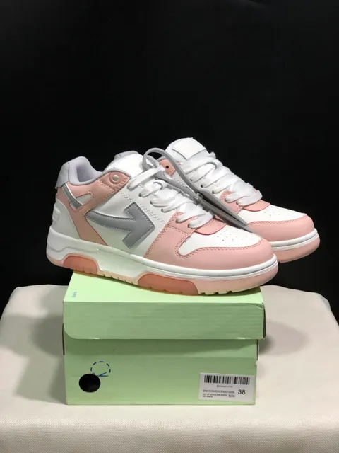 Off-White Out of Office Pink White
