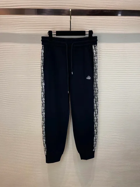 Dior Joggers Oblique Logo Tape