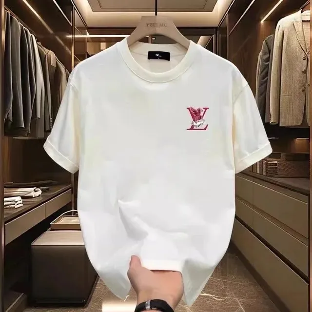 Louis Vuitton T-Shirt LV Logo Embroidered