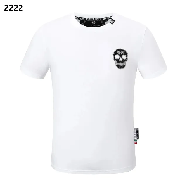 Philipp Plein Skull T-Shirt Crystal Skull