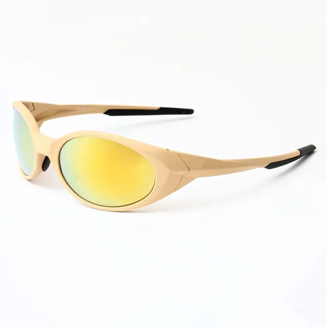 Oakley Sunglasses Matte Beige with Gradient Mirror Lens