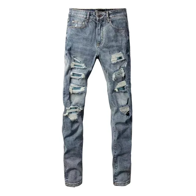 Amiri Distressed Jeans Destroyed Ripped