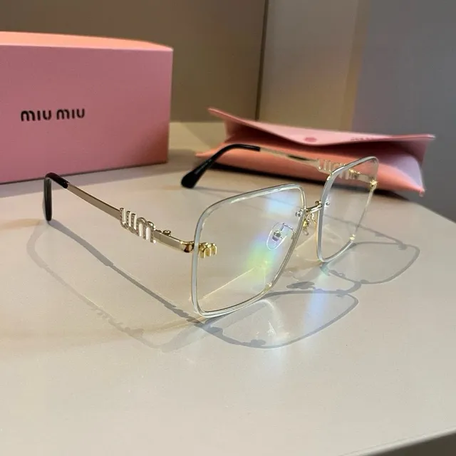 Miu Miu Square Frame Glasses