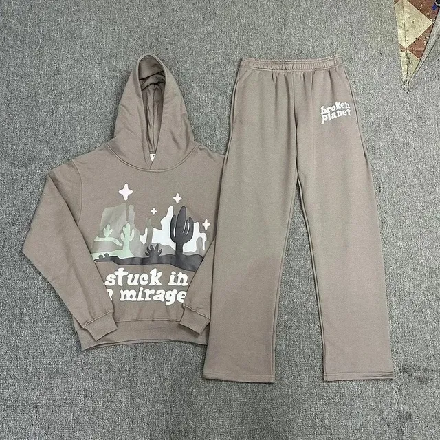 Broken Planet Hoodie and Joggers Set Stuck in a Mirage
