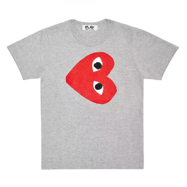 Comme des Garçons Heart T-Shirt Red Heart Logo