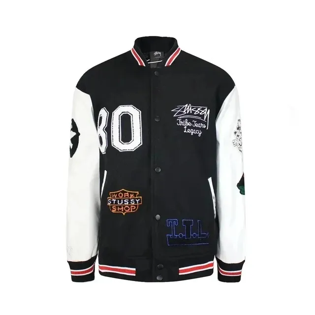 Stüssy Varsity Jacket Legacy Patchwork