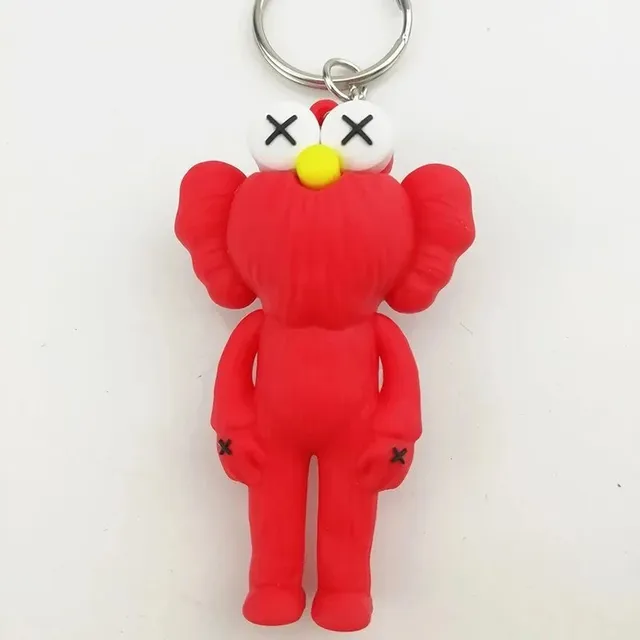 KAWS Companion Keychain Red