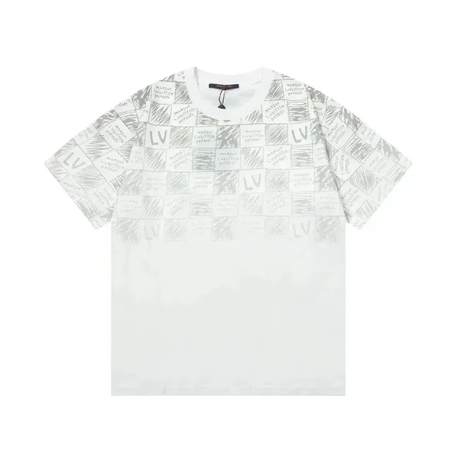 Louis Vuitton T-Shirt Checkerboard Print