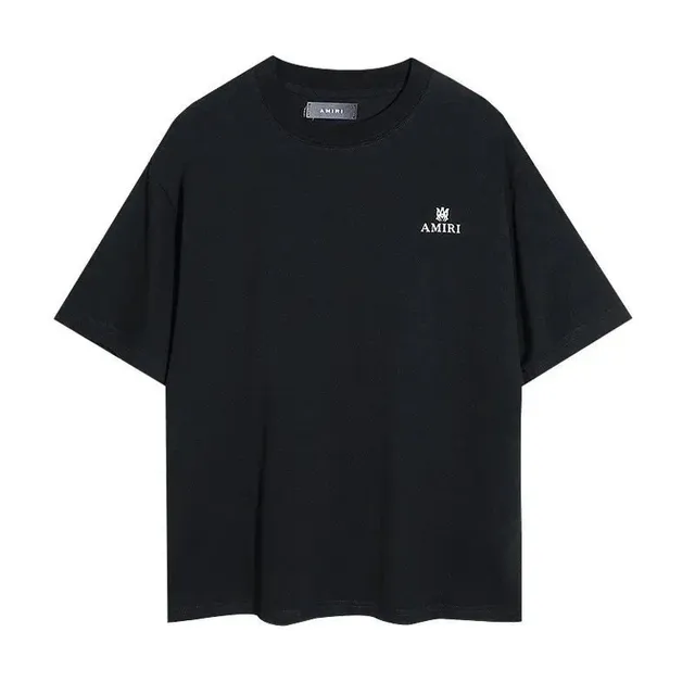 Amiri Logo Tee Embroidered Logo