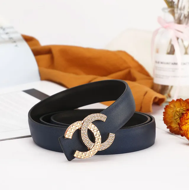 Chanel CC Logo Belt Crystal-Embellished