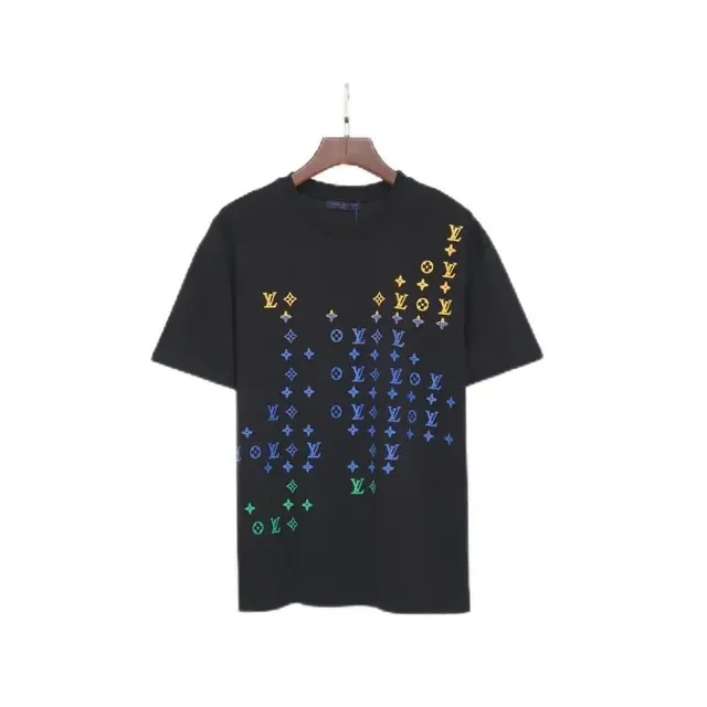 Louis Vuitton T-Shirt Multicolor Monogram Print