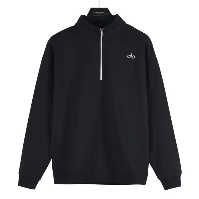 Chrome Hearts Quarter-Zip Pullover Logo Embroidery