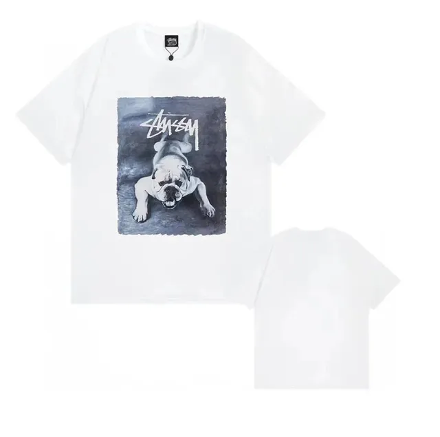 Stüssy Bulldog Tee Bulldog Graphic