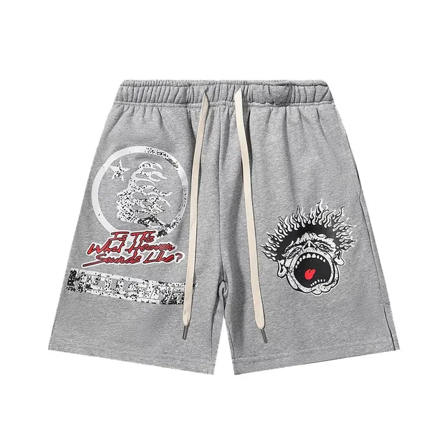 Hellstar Printed Shorts Heaven Sounds Like