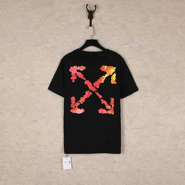 Off-White Arrow T-Shirt Flame Print