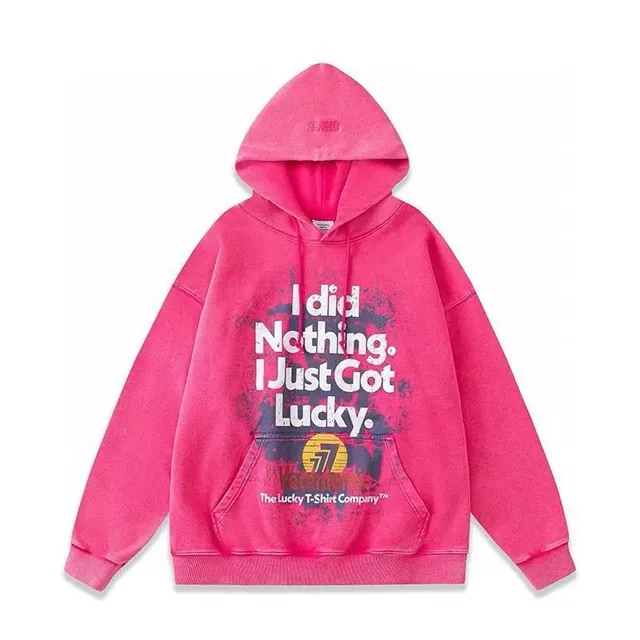 Vetements Hoodie I Did Nothing I Just Got Lucky