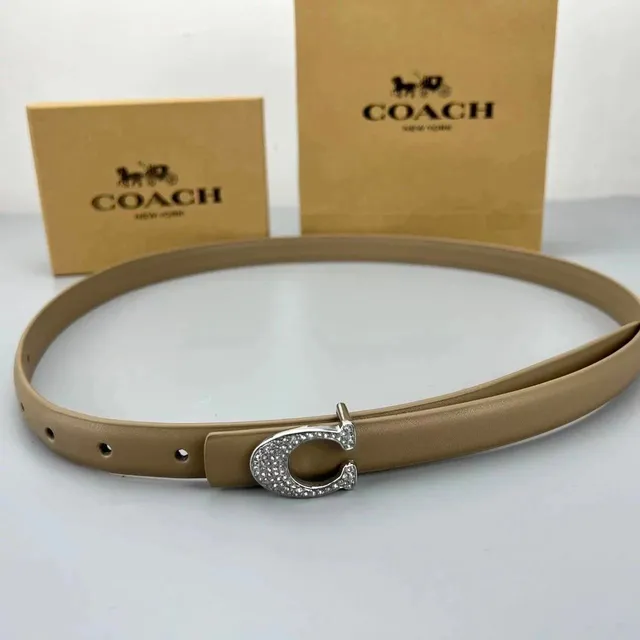 Coach C Logo Belt