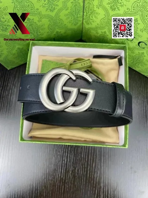 Gucci Horsebit Belt Silver Buckle