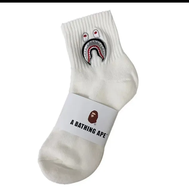 BAPE Shark Sock Embroidered Shark