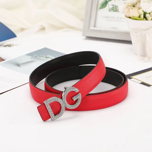 Dior DG Belt Crystal-Embellished Logo Buckle