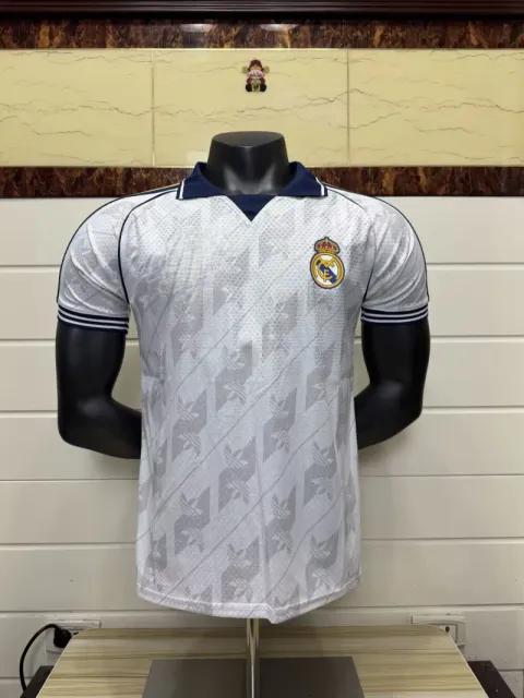 Adidas Real Madrid 1997-98 Away Jersey Geometric Print