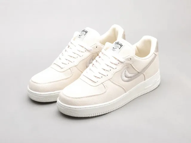 Stüssy × Nike Air Force 1 Low Stussy Canvas