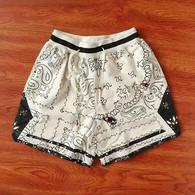 BAPE Bandana Print Shorts Paisley Bandana