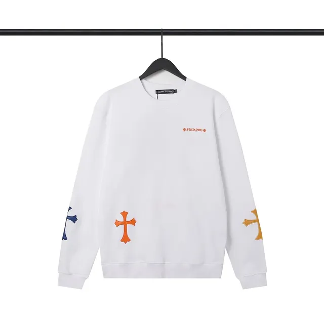 Chrome Hearts Crewneck Sweatshirt Multi-Cross Embroidered