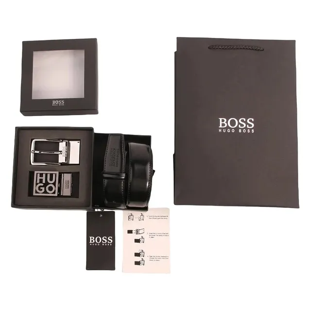 Hugo Boss Reversible Belt Double Buckle