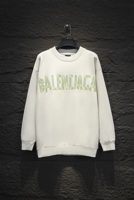 Balenciaga Crewneck Sweatshirt Camouflage Logo