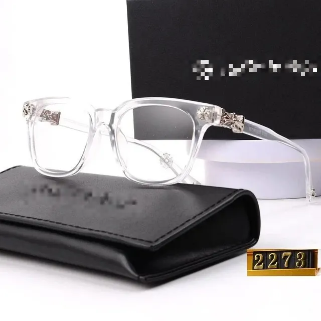 Chrome Hearts Optical Frame Clear Acetate with Cross Motif