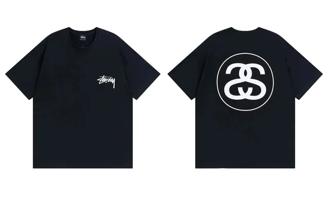 Stüssy T-Shirt Double Logo