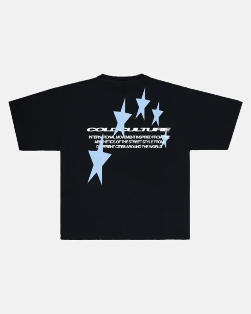 Cold Culture Graphic Tee Star Print