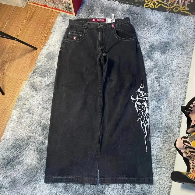 Evisu Straight Fit Jeans Tribal Print
